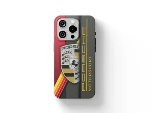 Porsche Custodia Smartphone Look Sportivo da Competizione